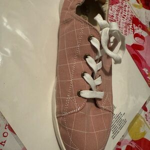 Spenco orthopedic lace up pink  shoe. Size 10M